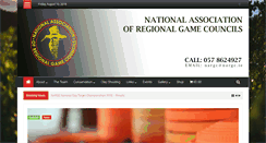 Desktop Screenshot of nargc.ie